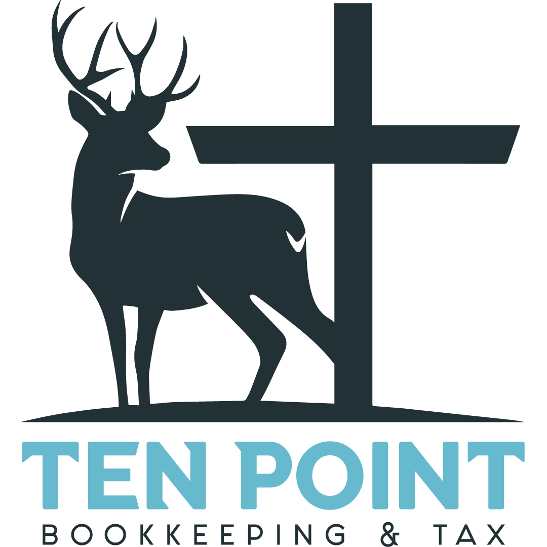 Ten Point Bookkeeping & Tax Logo