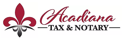 Acadiana Tax & Notary Logo