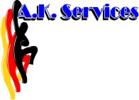 A. K. Services in Oak Park Logo