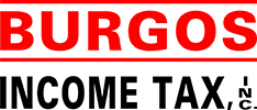 BURGOS Income Tax, Inc. Logo