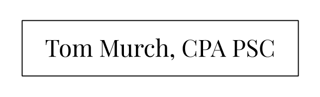 Tom Murch, CPA PSC Logo